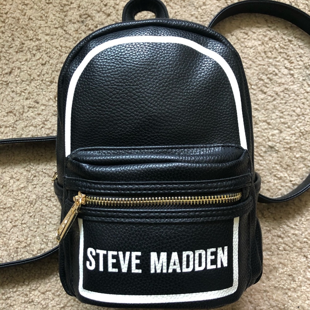 Steve Madden Black Backpack